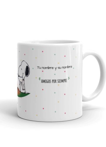 Taza mi mejor compañía Snoopy